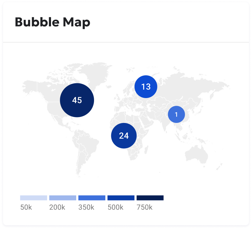 Bubble Map